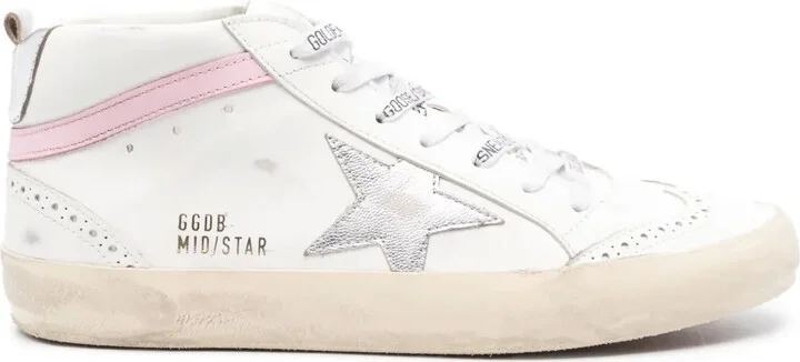 Mid Star leather sneakers