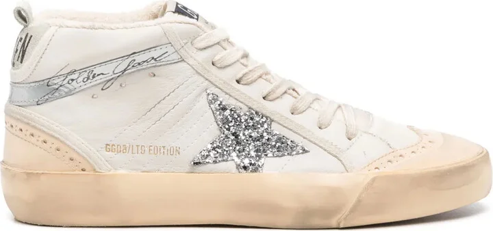 Mid-Star leather sneakers