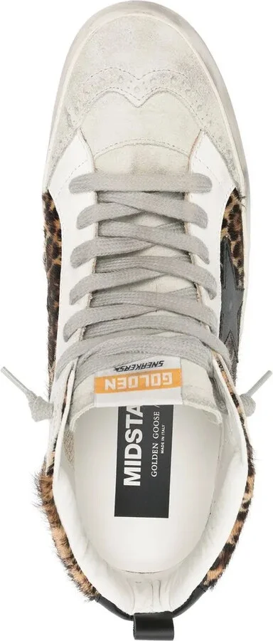 Mid Star leopard print sneakers - Image 4
