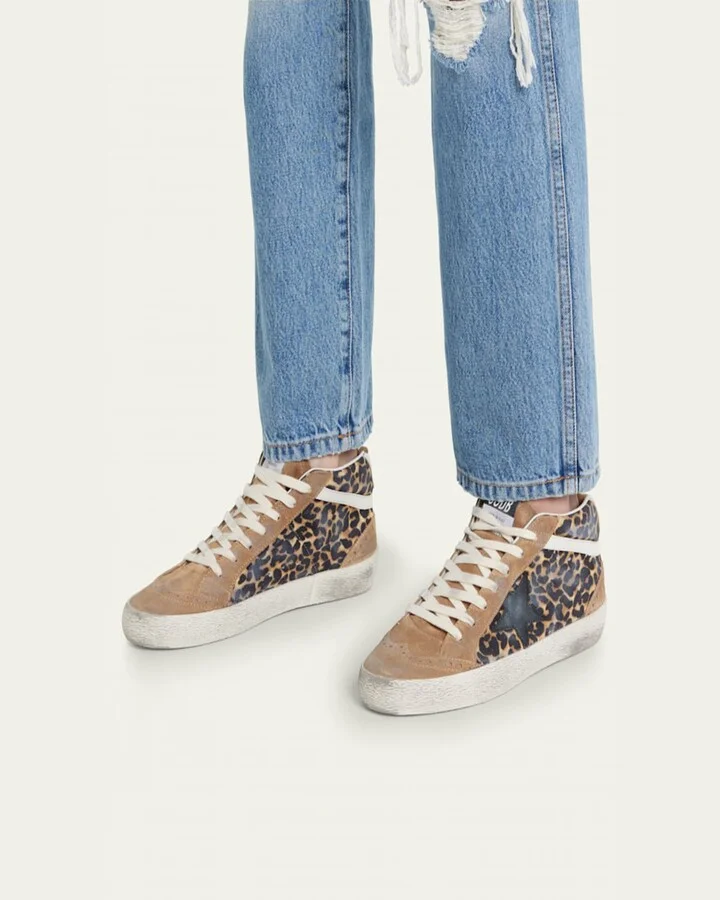 Mid Star Leopard-Print Suede Sneakers - Image 6