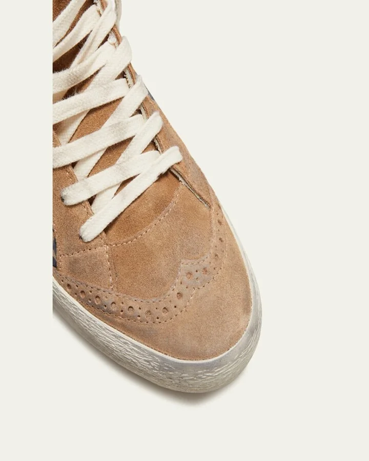Mid Star Leopard-Print Suede Sneakers - Image 9