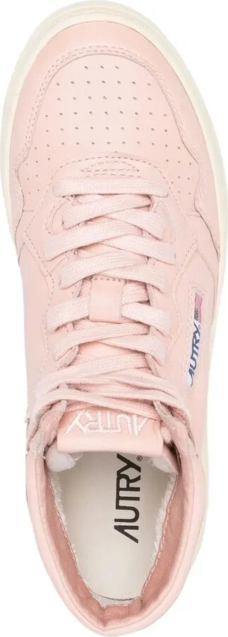 Mid-Top Lace-Up Sneakers - Image 4