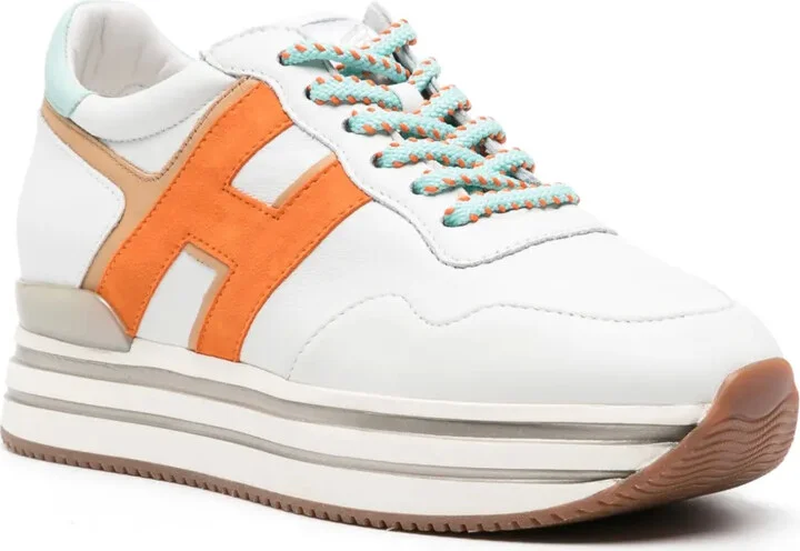 Midi H222 leather sneakers - Image 2