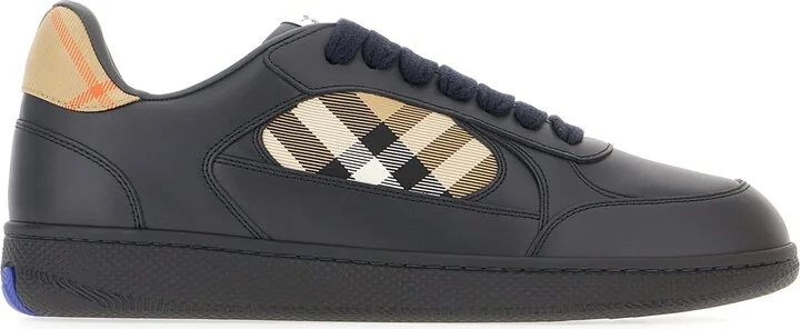 Midnight Blue Leather Terrence Sneakers