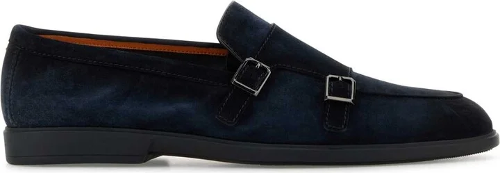 Midnight Blue Suede Pura Loafers