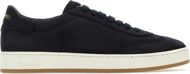 Midnight Blue Suede Sneakers