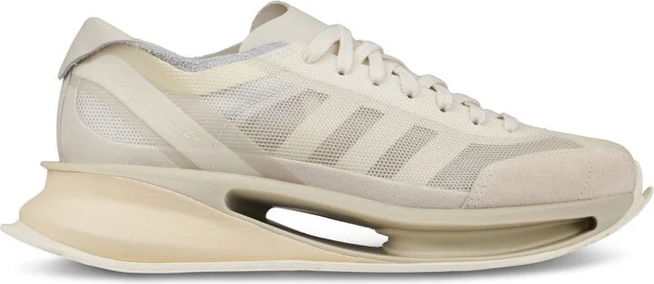 Midsole Sneakers With Leather And Textile Composition