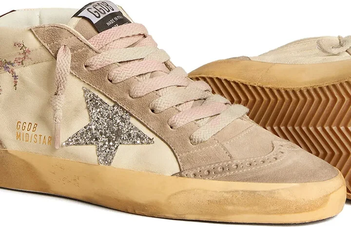 Midstar panelled embroidered sneakers - Image 3