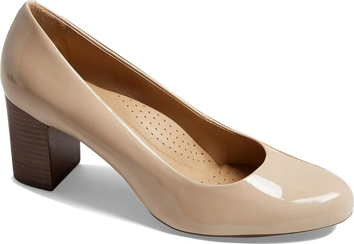 BEIGE SOFT PATENT