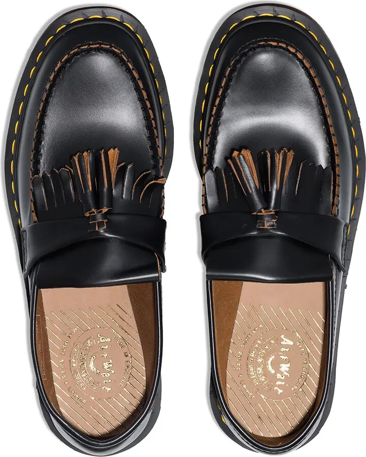 Mie Vintage tassled leather loafers - Image 4