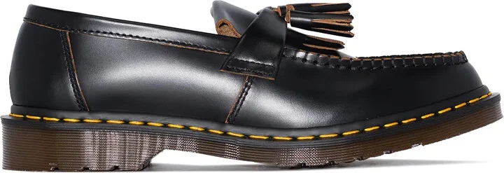 Mie Vintage tassled leather loafers