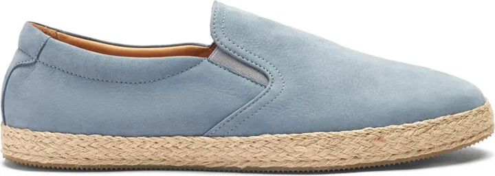 Miguel slip-on leather espadrilles