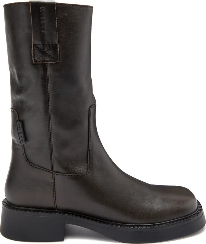 Miista Aron Leather Ankle Boots