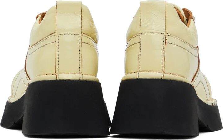 Miista Beige Erina Brogues - Image 2