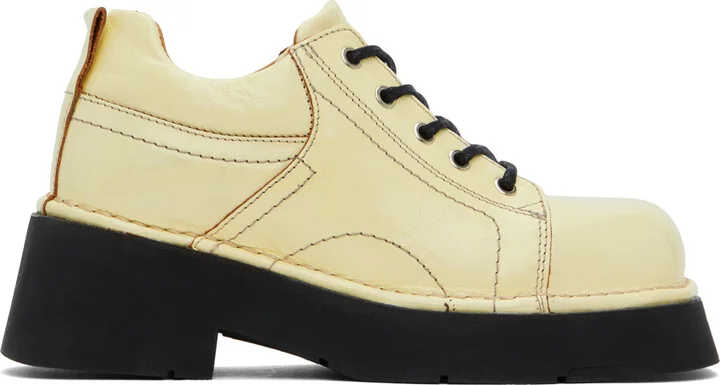 Miista Beige Erina Brogues