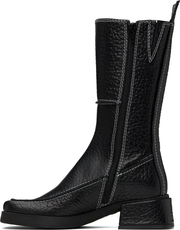 Miista Black Alzira Boots - Image 3