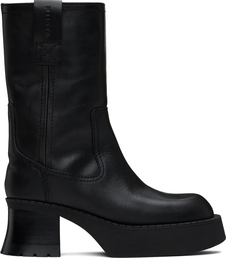 Miista Black Annegret Boots