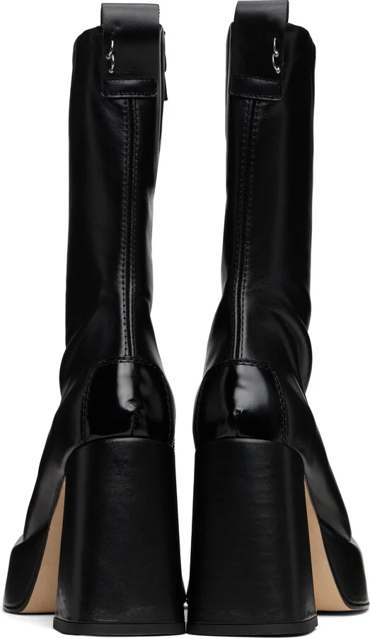 Miista Black Apple Ankle Boots - Image 2
