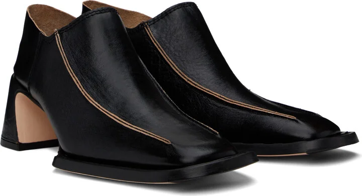 Miista Black Autumn Mule Heels - Image 4