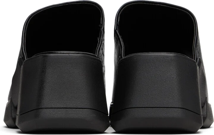 Miista Black Clarin Mules - Image 2