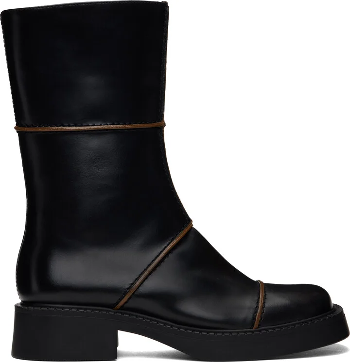 Miista Black Dahlia Boots