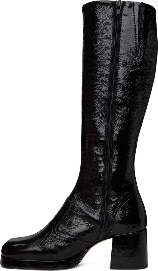 Miista Black Donna Boots - Image 3