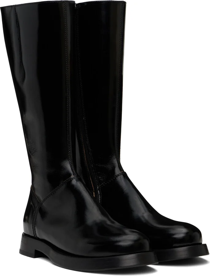 Miista Black Dreda Tall Boots - Image 4