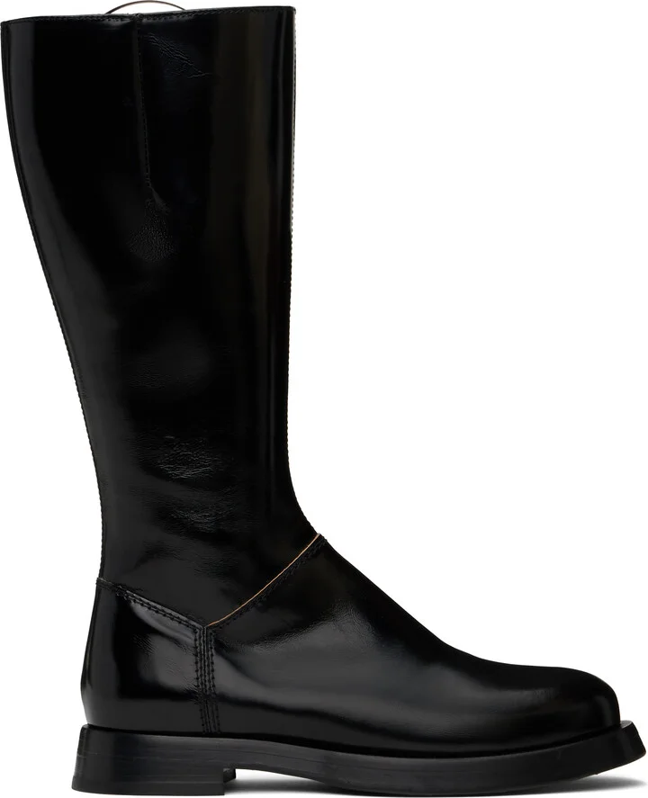 Miista Black Dreda Tall Boots