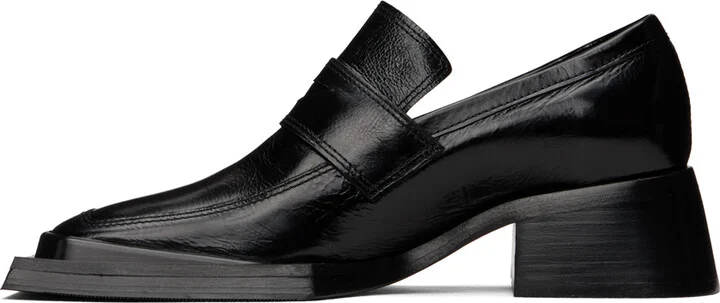 Miista Black Eiko Loafers - Image 3
