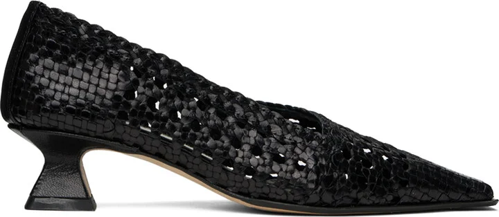 Miista Black Gisla Courts Heels