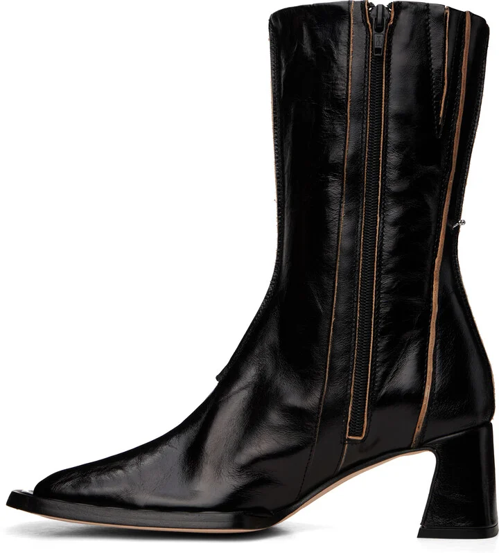 Miista Black Greer Ankle Boots - Image 3