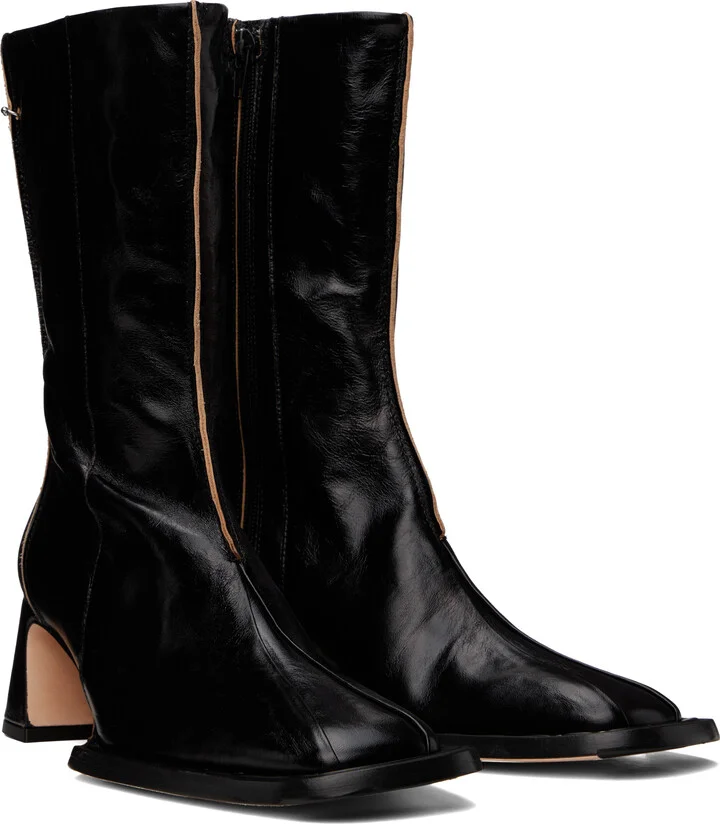 Miista Black Greer Ankle Boots - Image 4