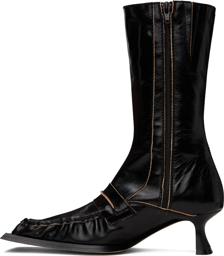 Miista Black Halle Boots - Image 3