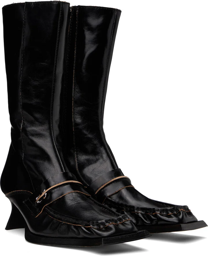 Miista Black Halle Boots - Image 4