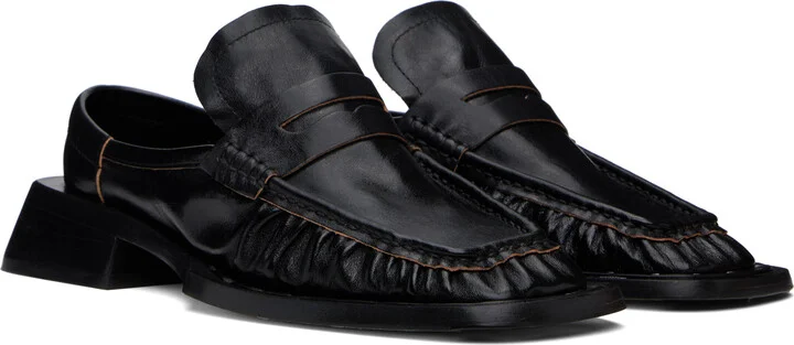 Miista Black Isla Loafers - Image 4