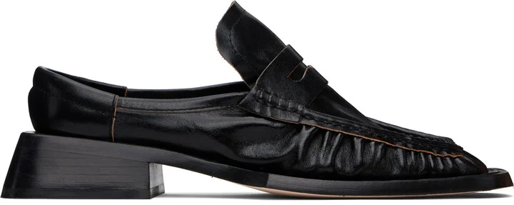 Miista Black Isla Loafers