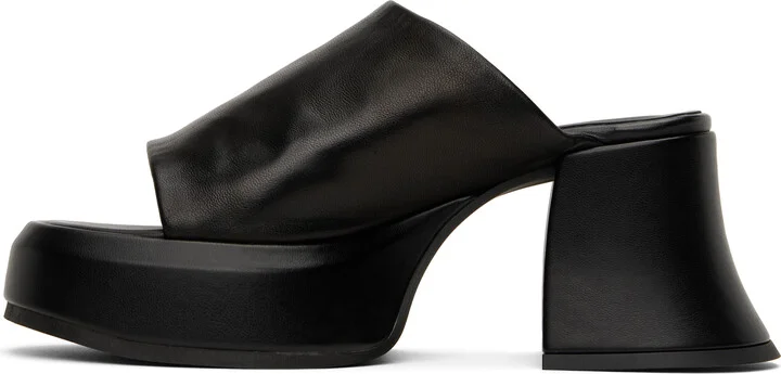 Miista Black Jimena Heeled Sandals - Image 3