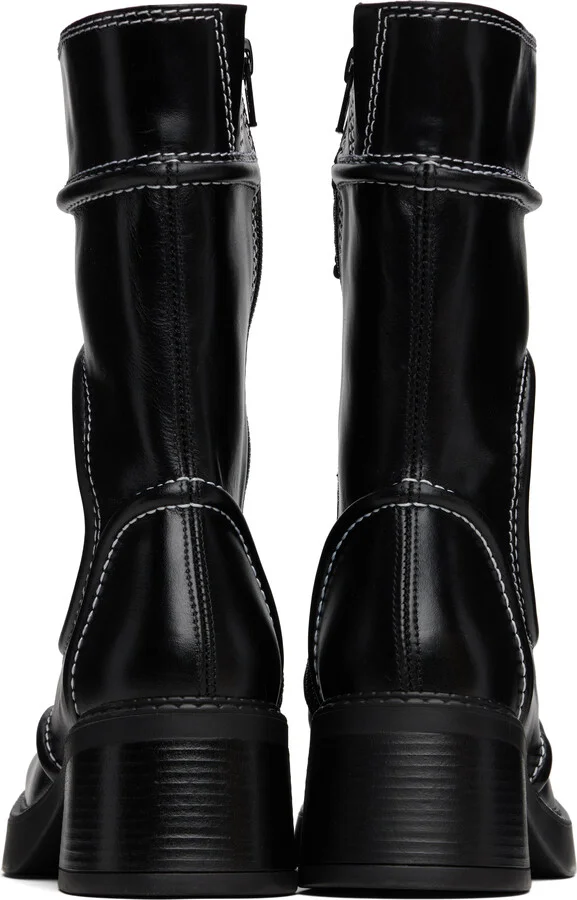 Miista Black Malene Ankle Boots - Image 2