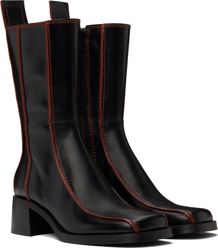 Miista Black Mariela Boots - Image 4