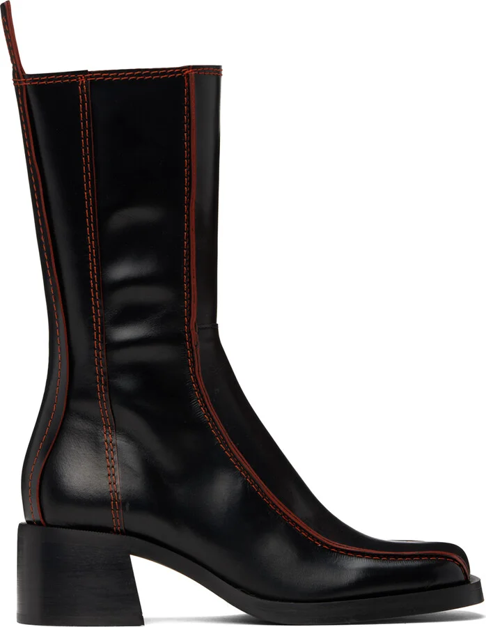 Miista Black Mariela Boots
