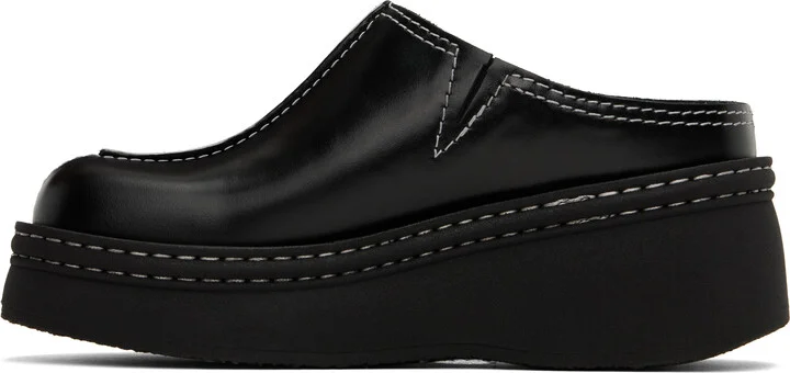 Miista Black Mego Mules - Image 3