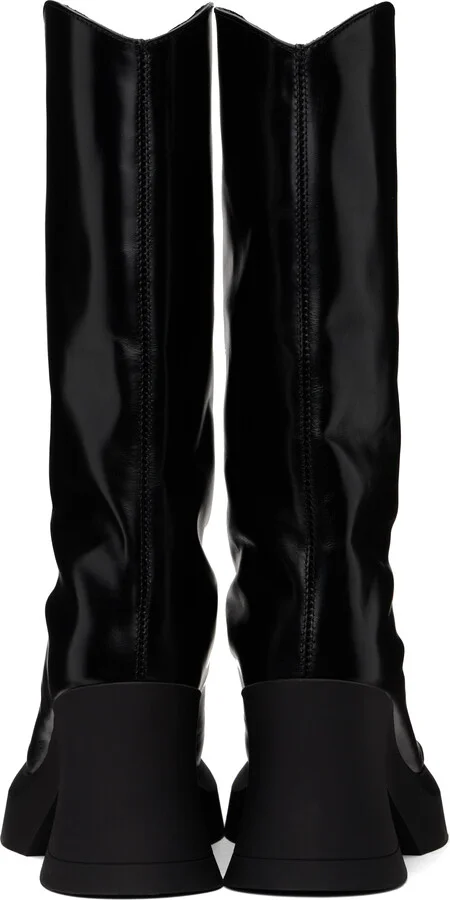 Miista Black Meike Tall Boots - Image 2