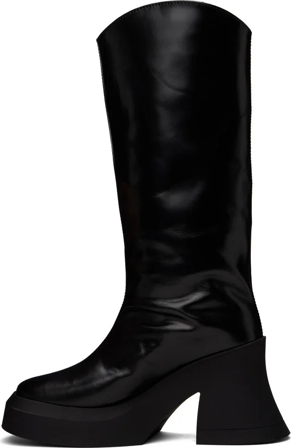 Miista Black Meike Tall Boots - Image 3