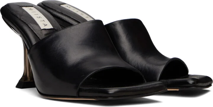 Miista Black Miri Mules - Image 4