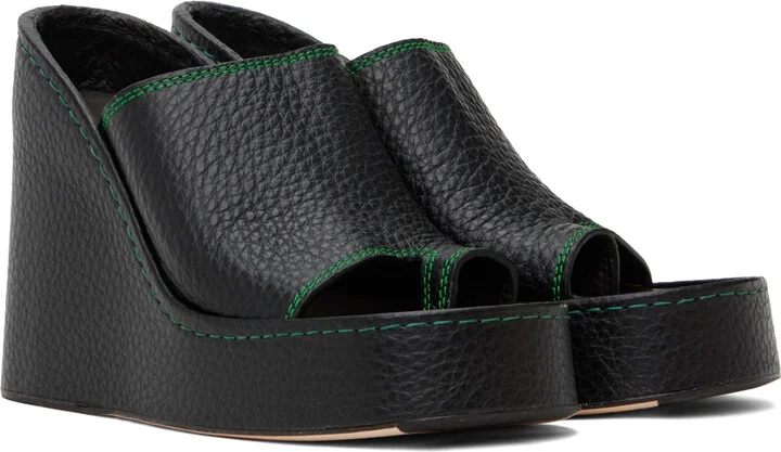 Miista Black Thais Heeled Sandals - Image 4