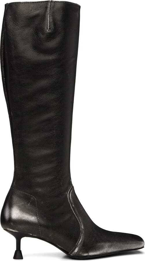 Miista Black Vikki Tall Boots
