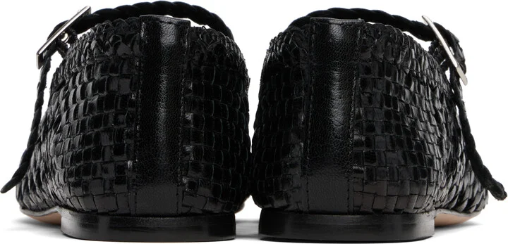 Miista Black Yeida Ballerina Flats - Image 2