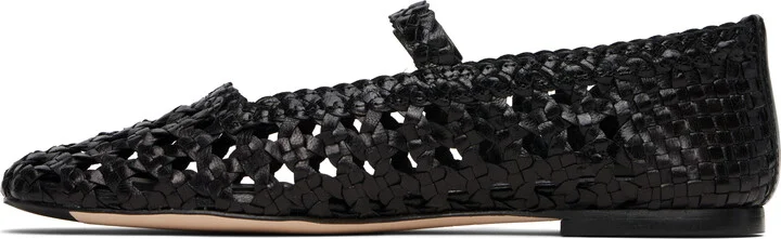 Miista Black Yeida Ballerina Flats - Image 3
