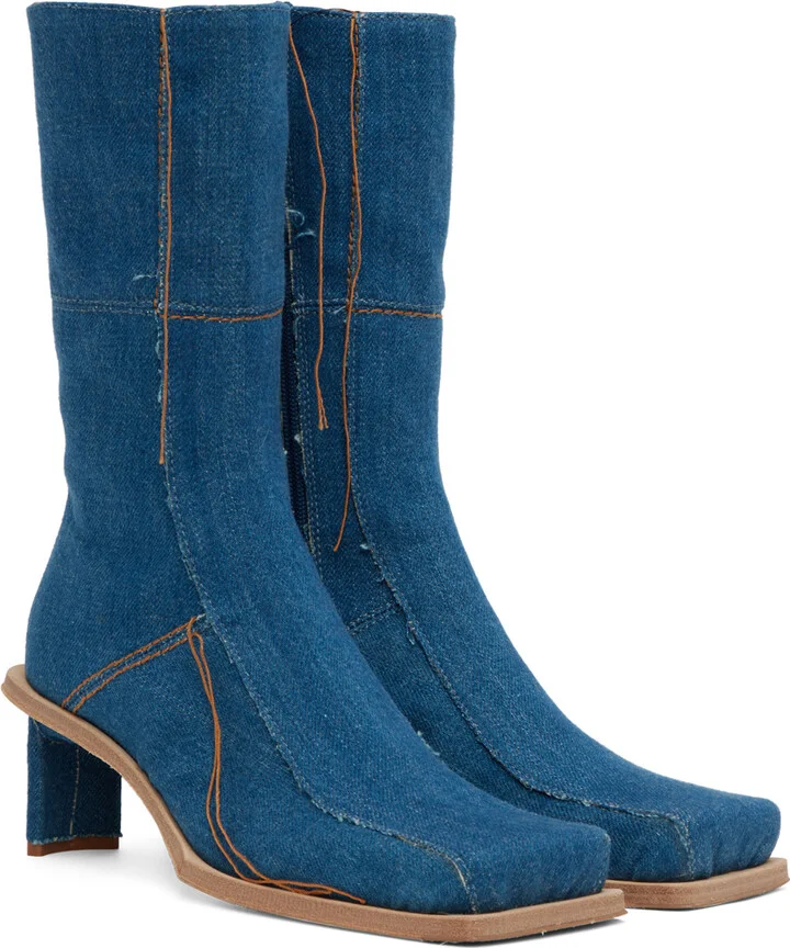 Miista Blue Amparo Boots - Image 4