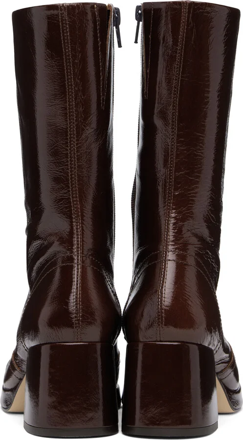 Miista Brown Cass Boots - Image 2